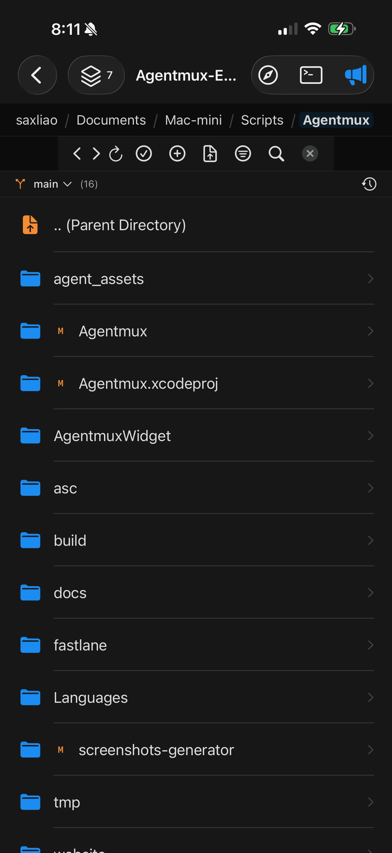 Remote file explorer